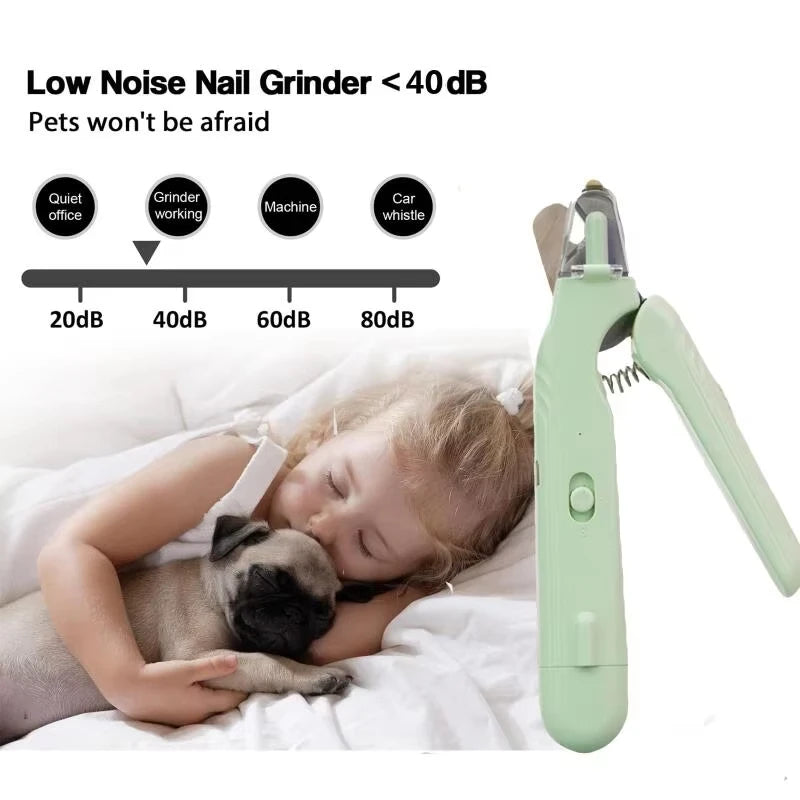 HOT🔥 2 in 1 Precision LED Pet Nail Clipper