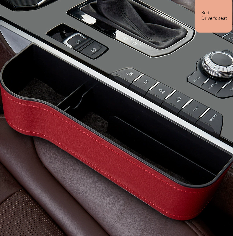 🎈2026 Great Value Offer: Car Seat Gap Storage Box, Leak-Proof Organizer, Car Interior Storage Box